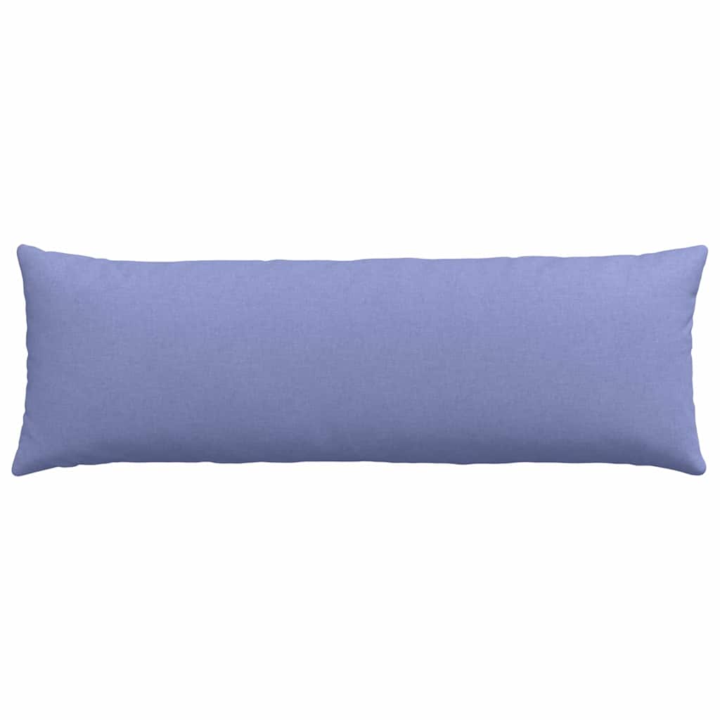 Sofa Pillows 2 pcs Blue 120 x 40 cm Fabric